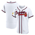 Atlanta Braves Nike Home Authentic Jersey - White