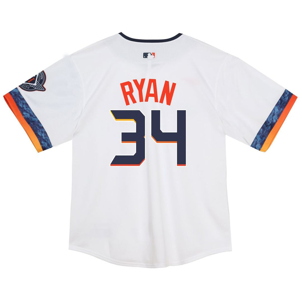 Houston Astros Nolan Ryan Nike Toddler City Connect 2025 Limited Jersey - White