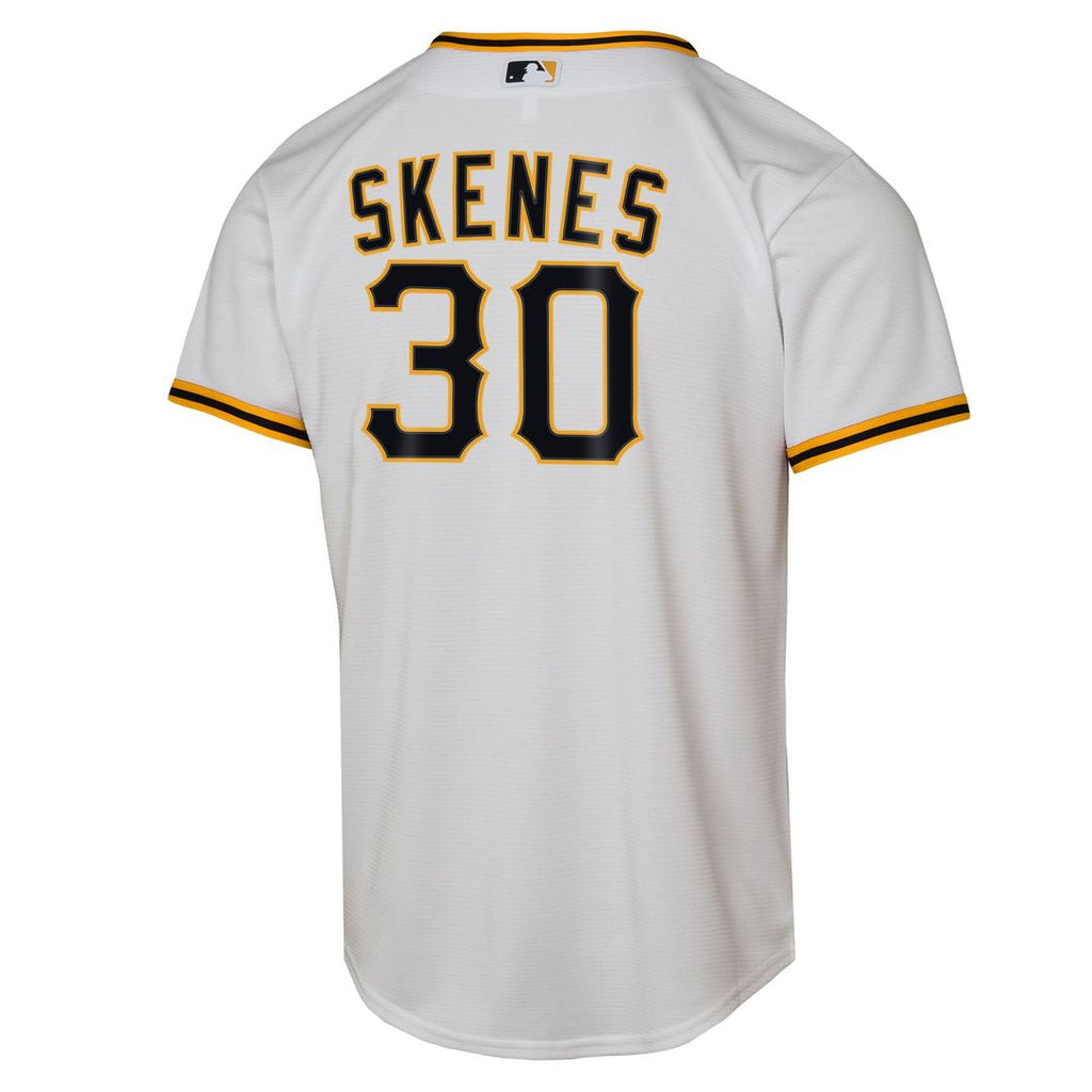 Pittsburgh Pirates Paul Skenes Nike Youth Home Replica Player Jersey - White