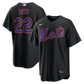 New York Mets Juan Soto Nike Alternate Replica Jersey - Black