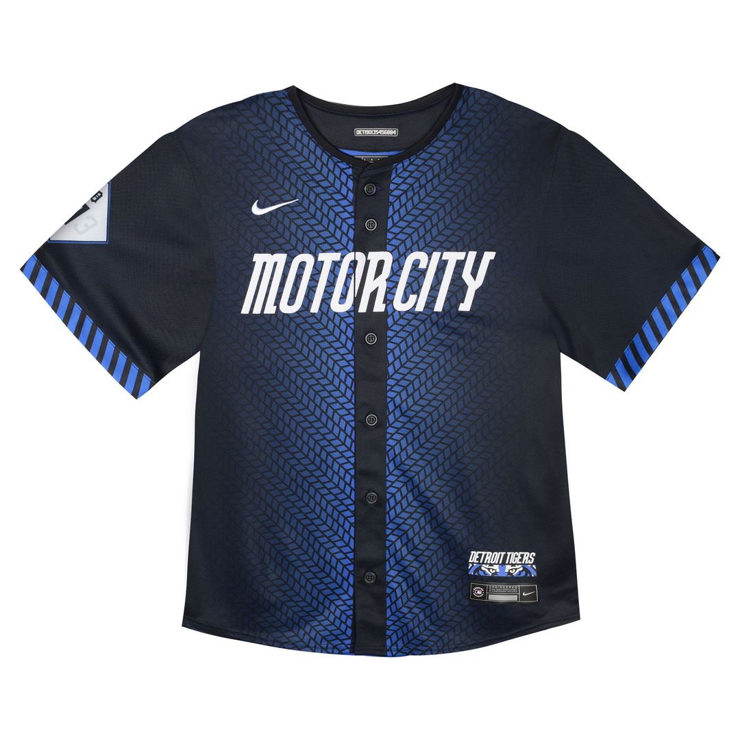Detroit Tigers Javier Baez Nike Toddler 2024 City Connect Limited Jersey - Navy