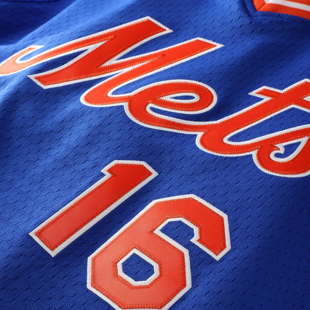New York Mets Dwight Gooden Mitchell & Ness Authentic Batting Practice Jersey - Royal