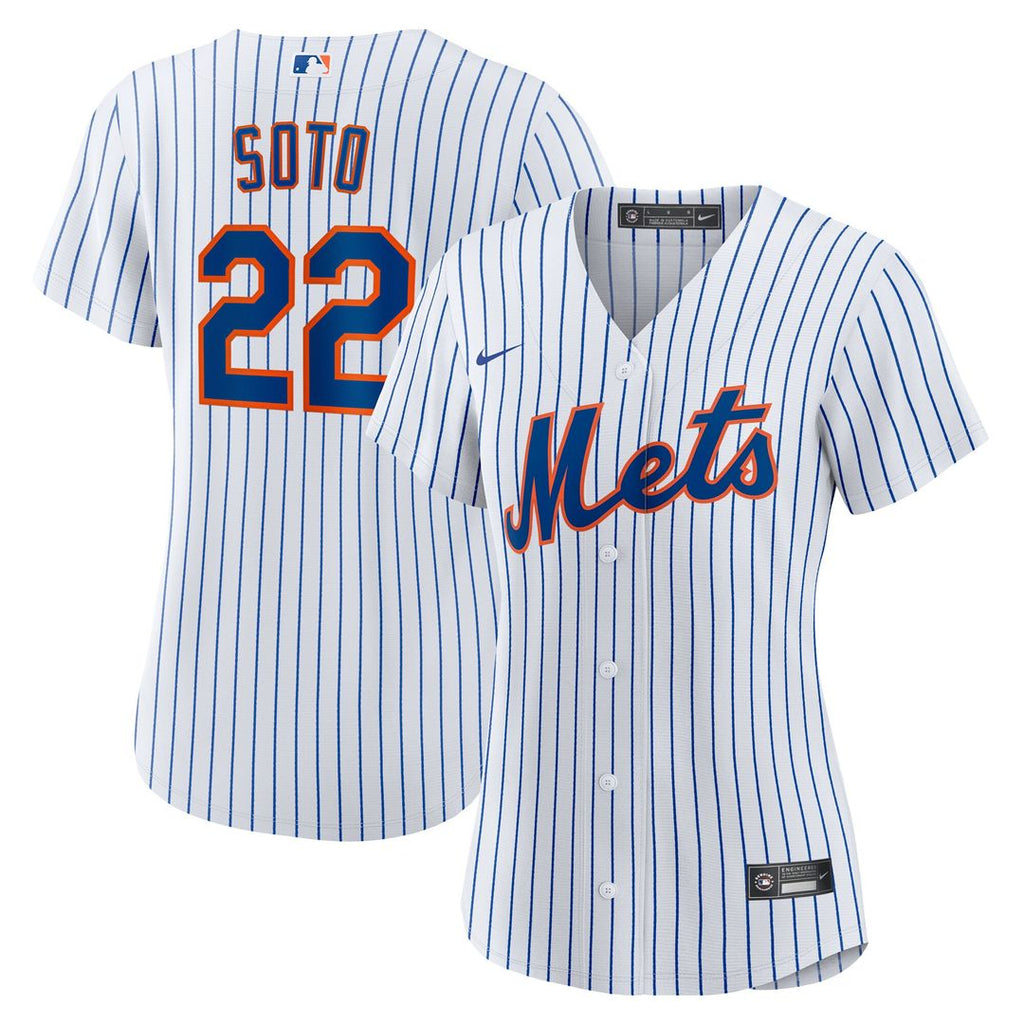 New York Mets Juan Soto Nike Women's Home Replica Player Jersey - White