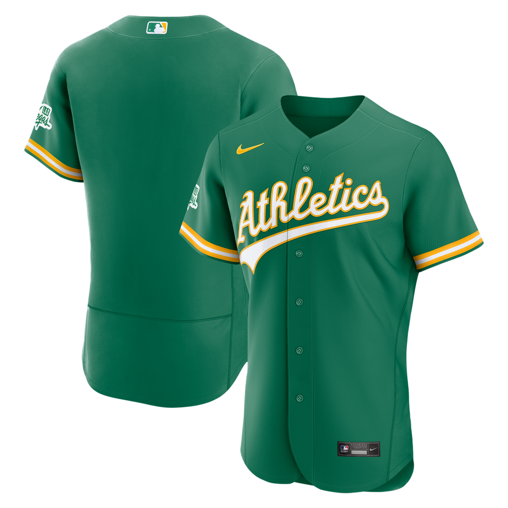Athletics Nike Alternate Authentic Jersey - Green