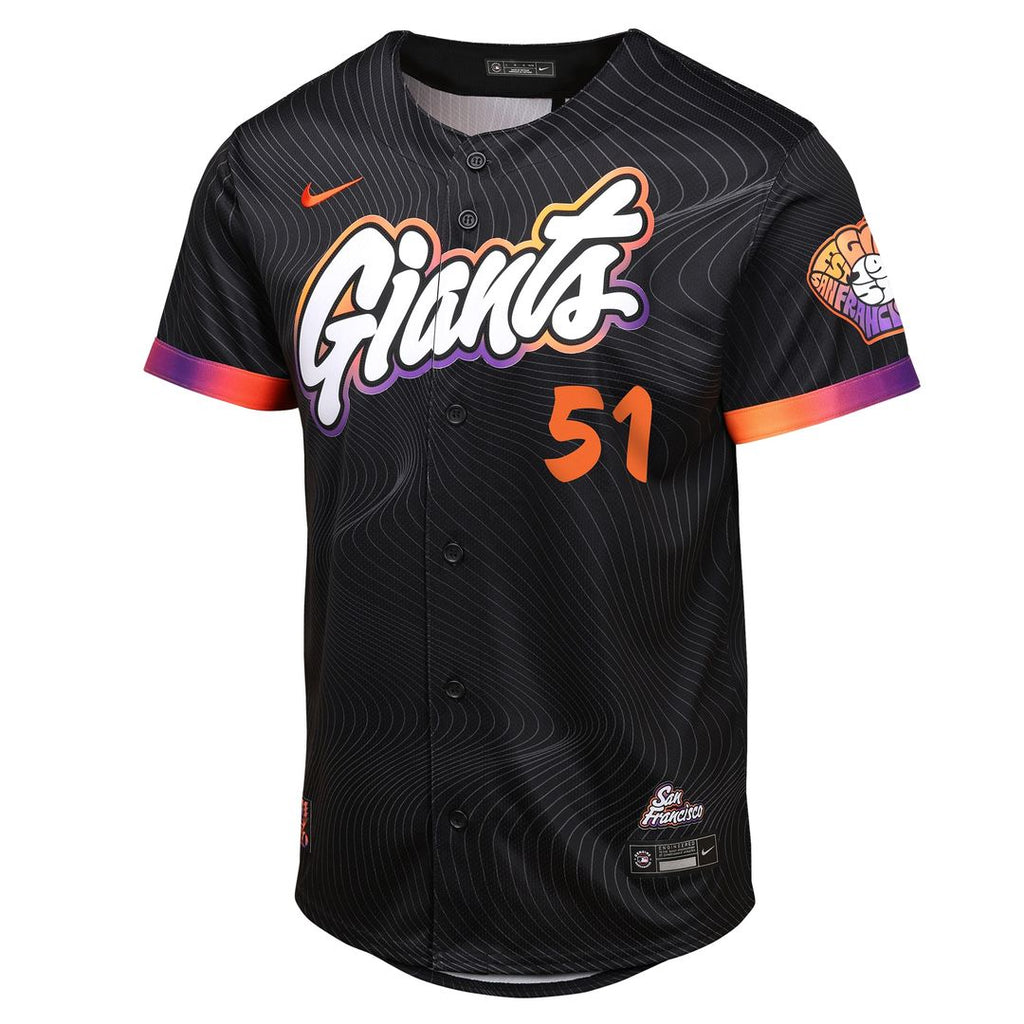 San Francisco Giants Jung Hoo Lee Nike Youth 2025 City Connect Limited Player Jersey - Anthracite