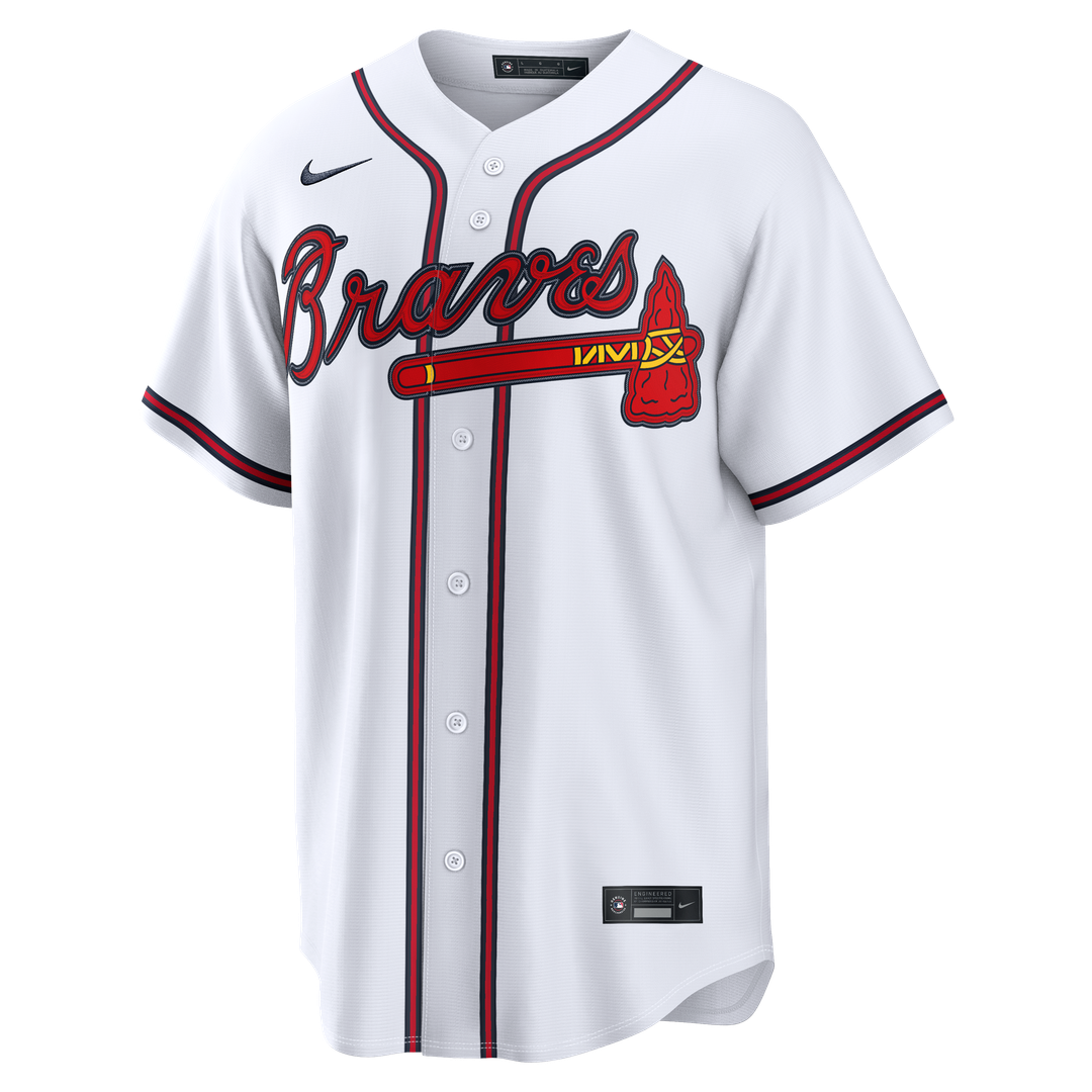 Atlanta Braves Grant Holmes Nike Home Replica Jersey - White
