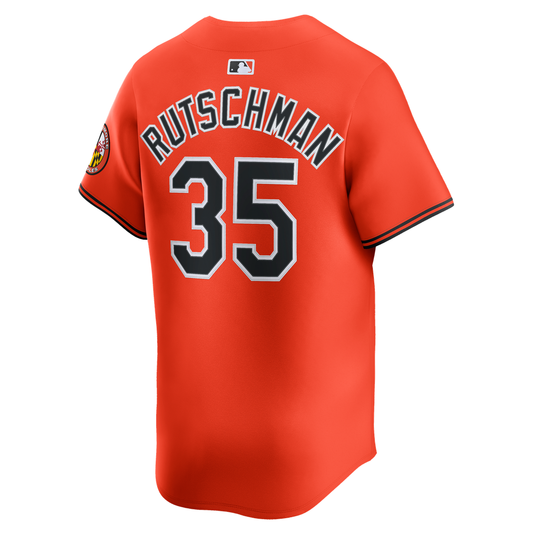 Baltimore Orioles Adley Rutschman Nike 2nd Alternate Limited Player Jersey - Orange
