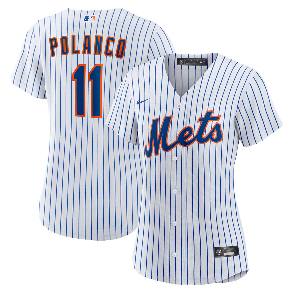 New York Mets Jorge Polanco Nike Women's Home Replica Jersey - White