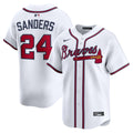 Atlanta Braves Deion Sanders Nike Limited Player Jersey - White