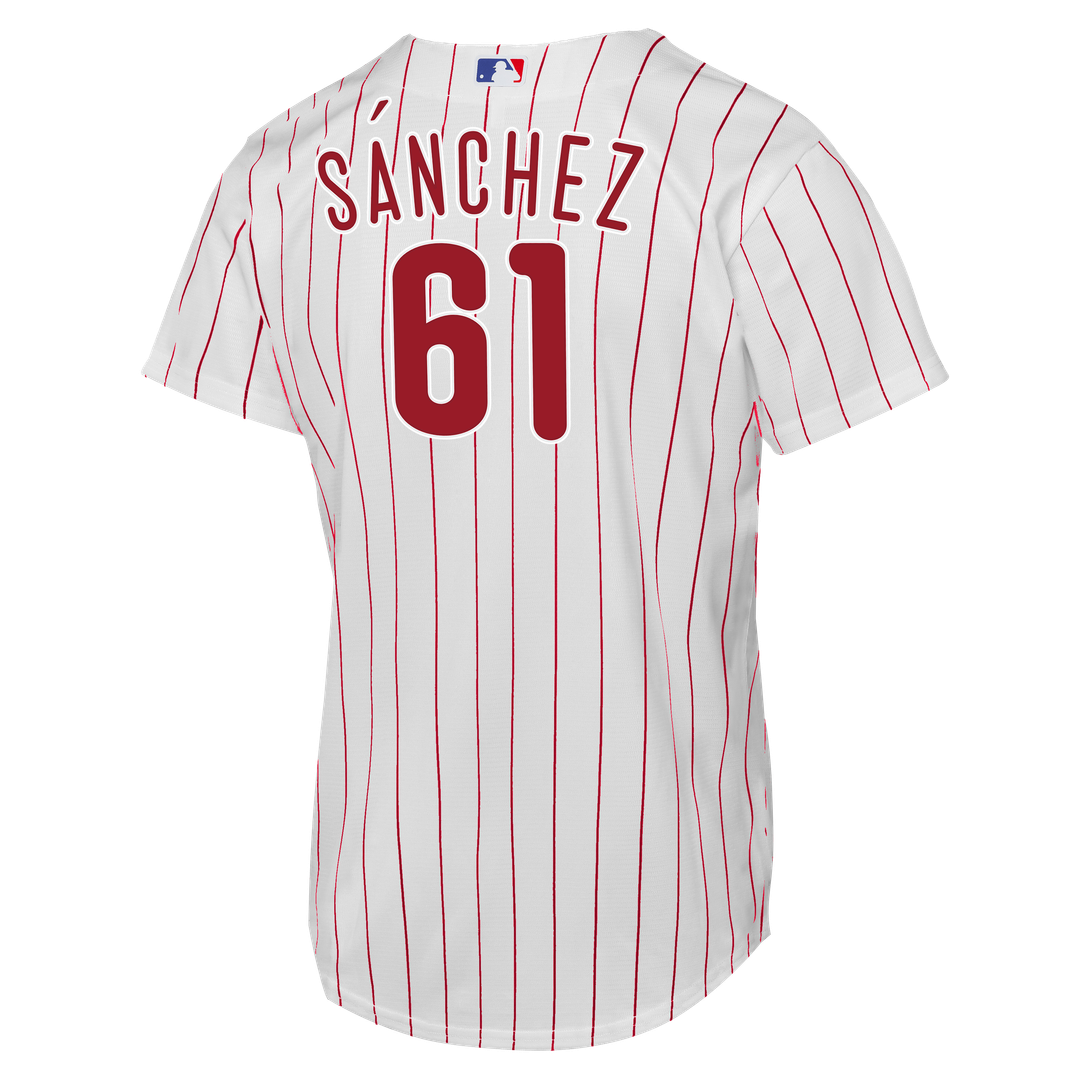 Philadelphia Phillies Cristopher Sánchez Nike Youth Home Replica Jersey - White