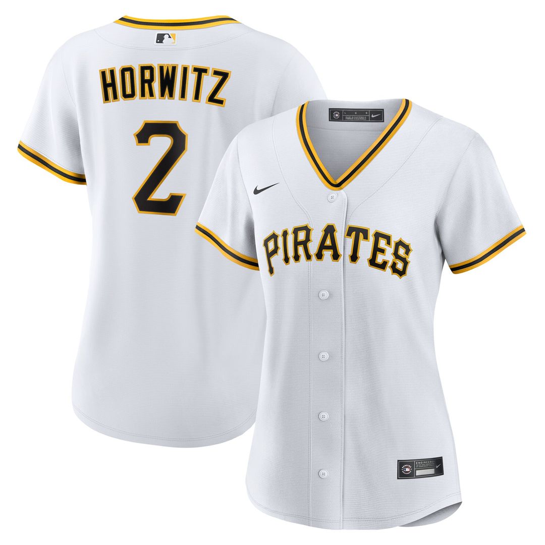 Pittsburgh Pirates Spencer Horwitz Nike Women's Home Replica Jersey - White