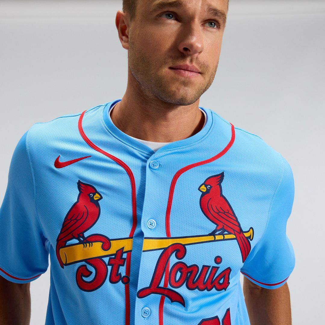 St. Louis Cardinals Lars Nootbaar Nike Alternate Limited Jersey - Light Blue