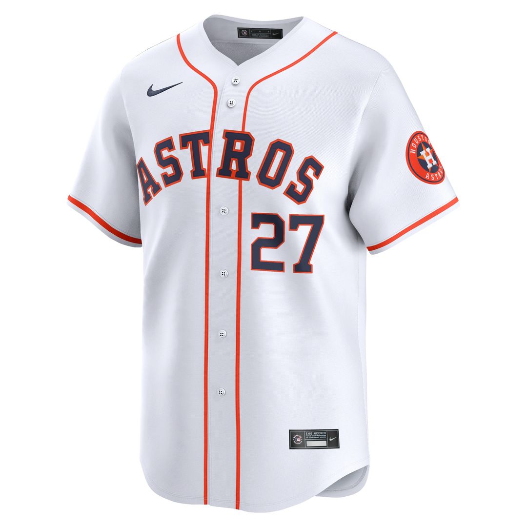 Houston Astros Jose Altuve Nike Home Limited Player Jersey - White