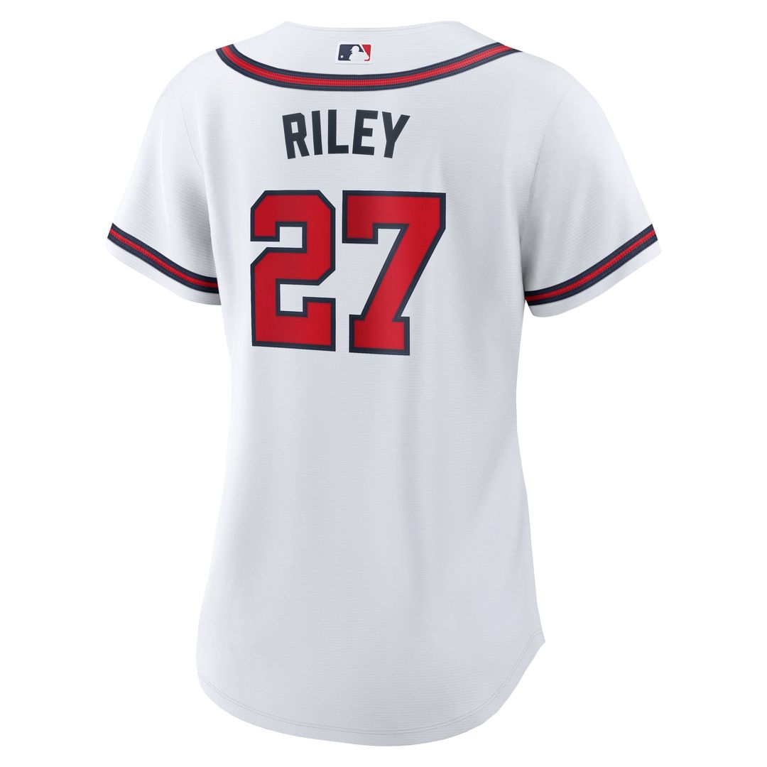 Atlanta Braves Austin Riley Nike Women's Home Replica Jersey - White