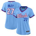 Atlanta Braves Austin Riley Nike Women's 2026 City Connect Stadium Jersey - Powder Blue
