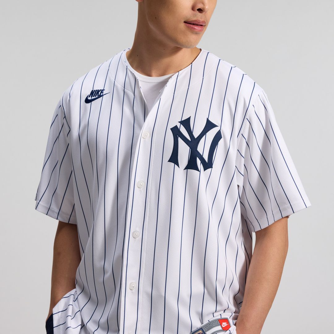 New York Yankees Babe Ruth Nike Throwback Cooperstown Limited Jersey - White