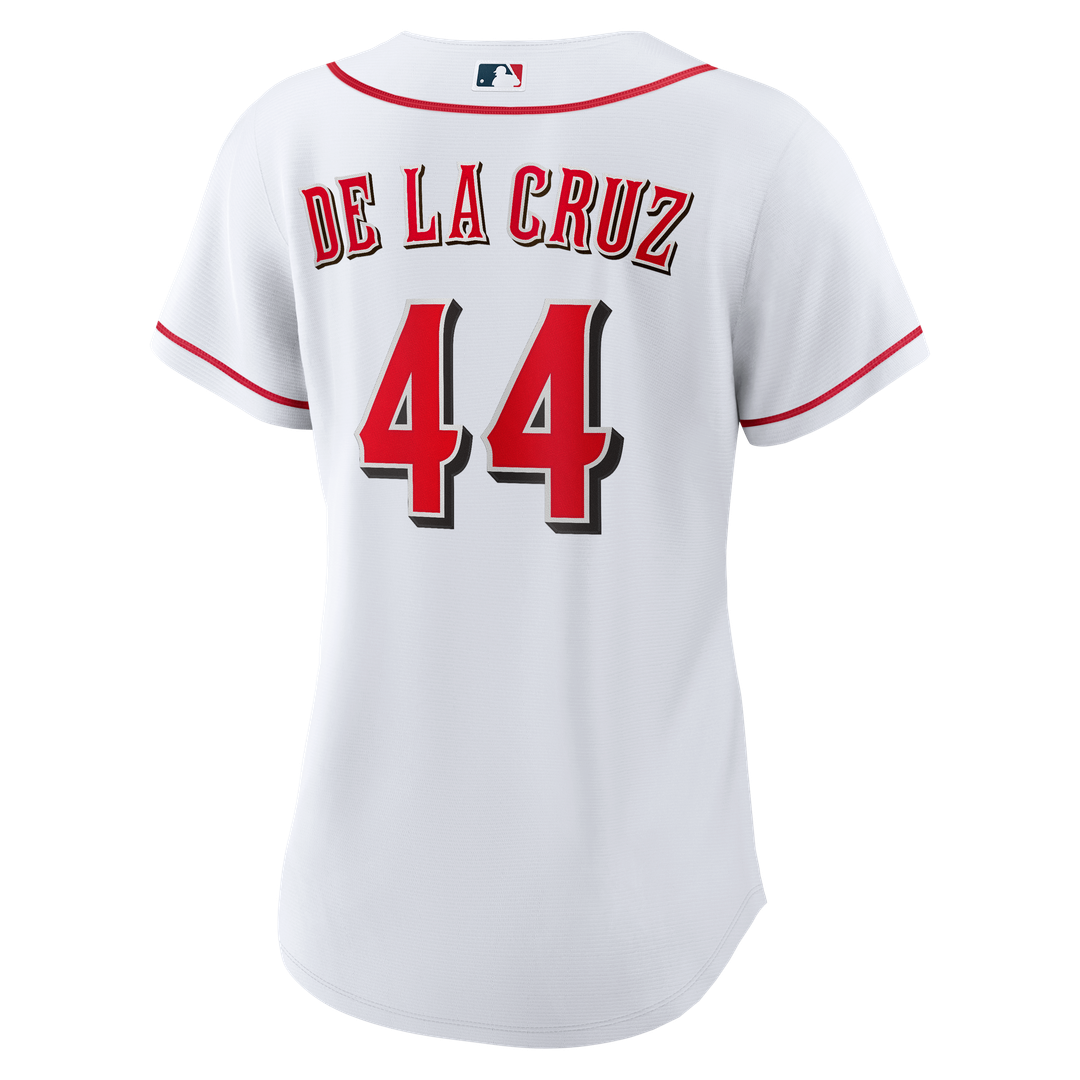 Cincinnati Reds Elly De La Cruz Nike Women's Home Replica Jersey - White