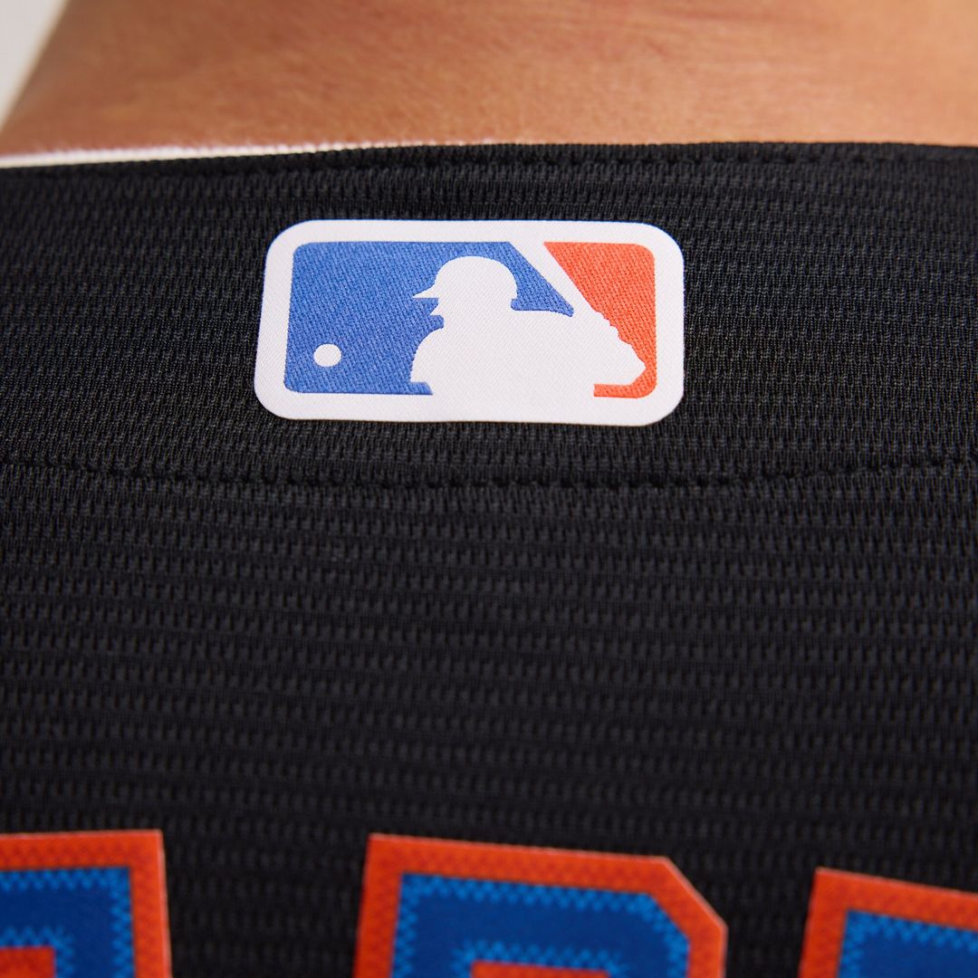 New York Mets Starling Marte Nike Alternate Replica Jersey - Black