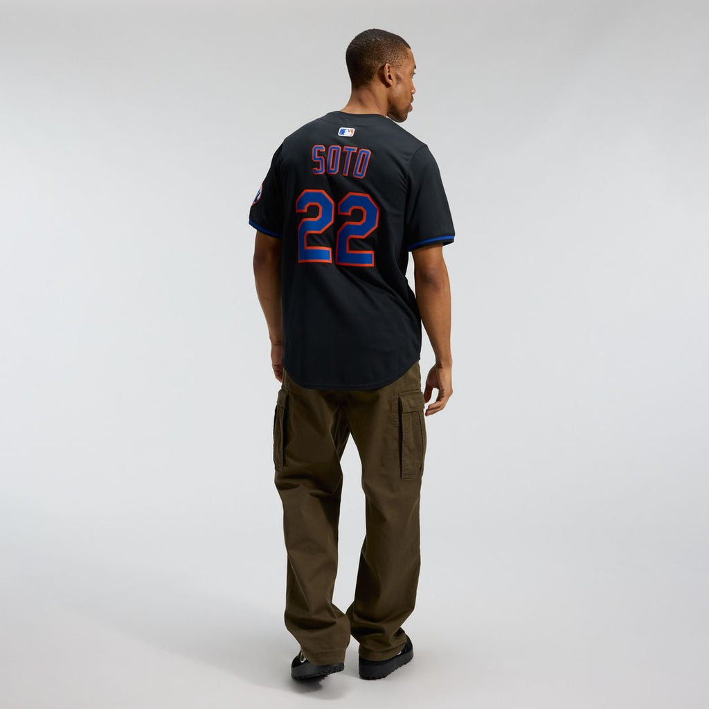 New York Mets Juan Soto Nike Alternate Limited Jersey - Black