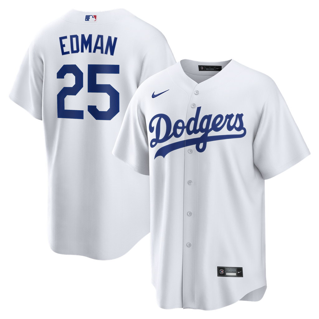 Los Angeles Dodgers Tommy Edman Nike Home Replica Jersey - White