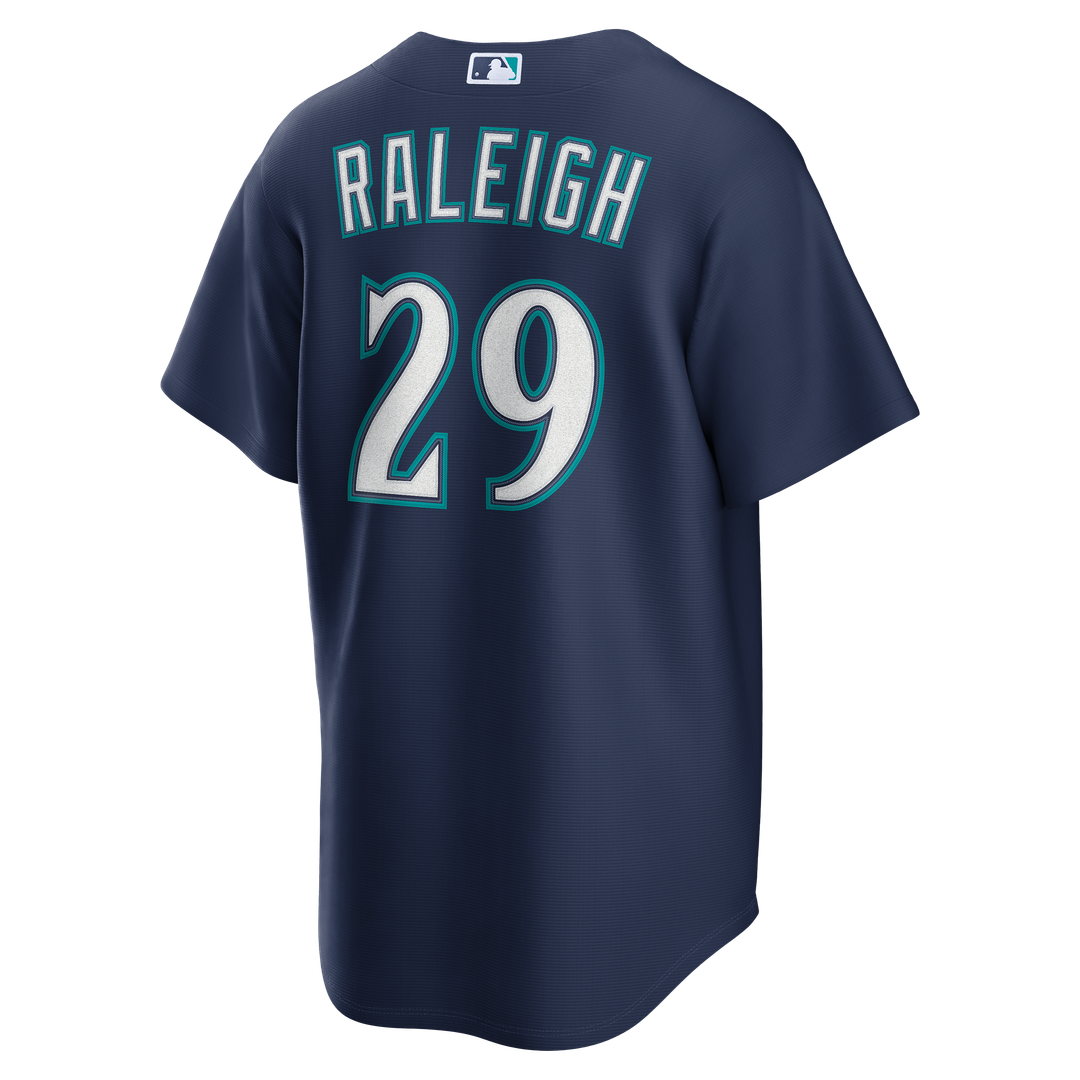 Seattle Mariners Cal Raleigh Nike Home Replica Jersey - White