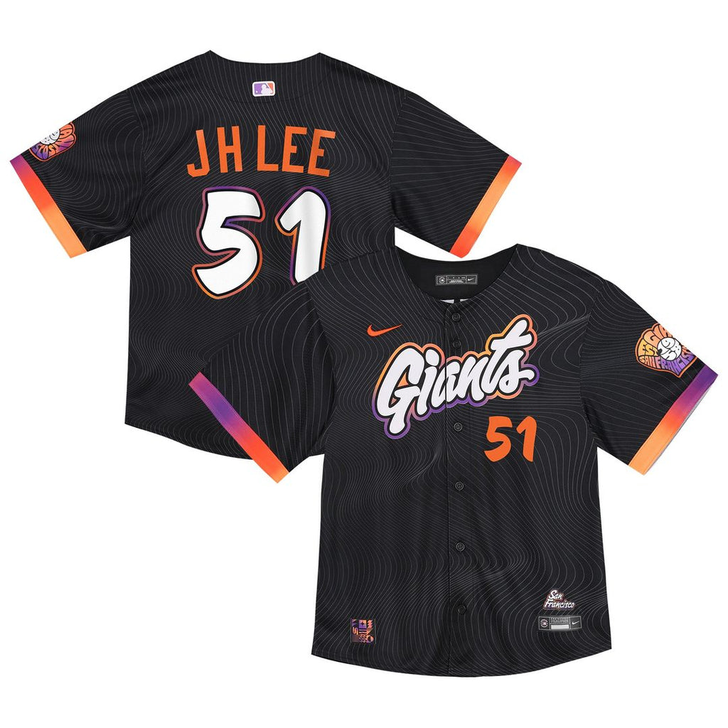 San Francisco Giants Jung Hoo Lee Nike Toddler City Connect 2025 Limited Jersey - Anthracite