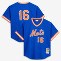 New York Mets Dwight Gooden Mitchell & Ness Authentic Batting Practice Jersey - Royal