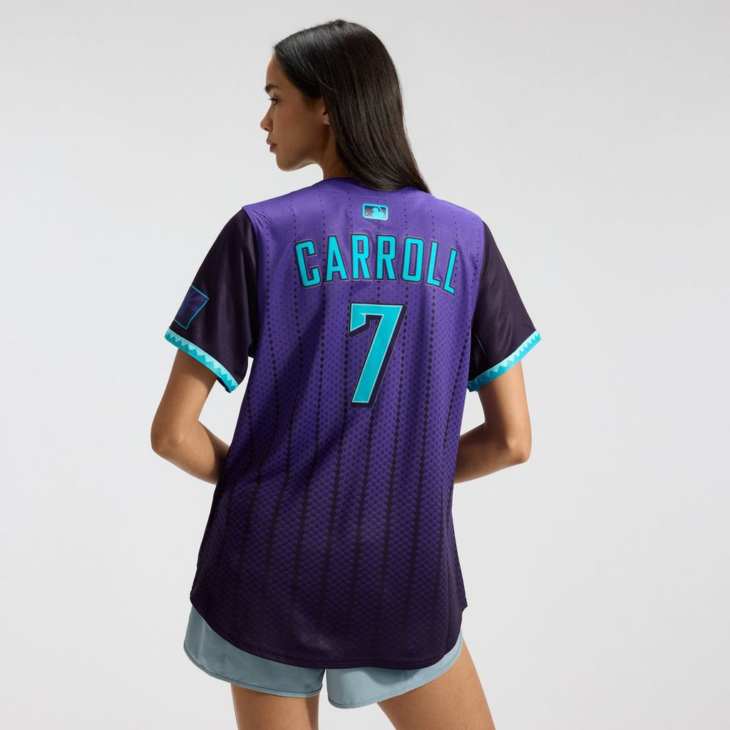 Arizona Diamondbacks Corbin Carroll Nike Women's 2025 City Connect Limited Player Jersey - Purple