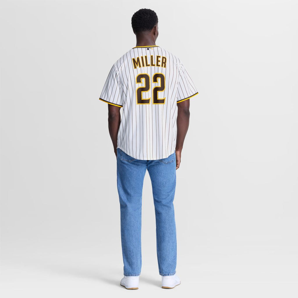 San Diego Padres Mason Miller Nike Home Replica Jersey - White
