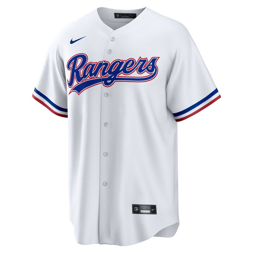 Texas Rangers Wyatt Langford Nike Home Replica Jersey - White