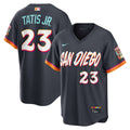 San Diego Padres Fernando Tatis Jr. Nike 2026 City Connect Stadium Jersey - Obsidian