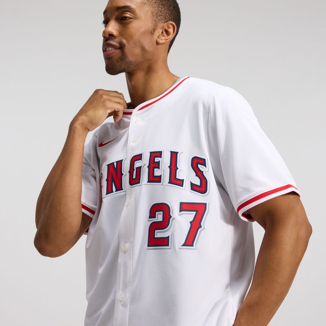 Los Angeles Angels Mike Trout Nike Home Limited Player Jersey - White