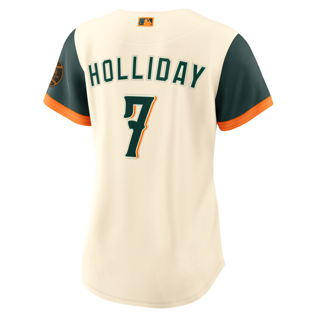 Baltimore Orioles Jackson Holliday Nike Women's 2026 City Connect Stadium Jersey - Cream