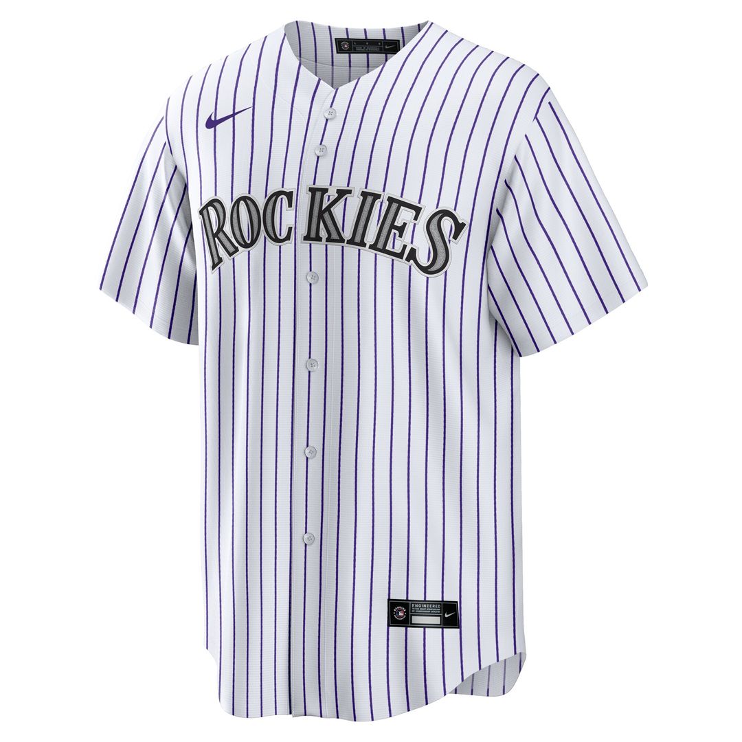 Colorado Rockies Brenton Doyle Nike Home Replica Jersey - White