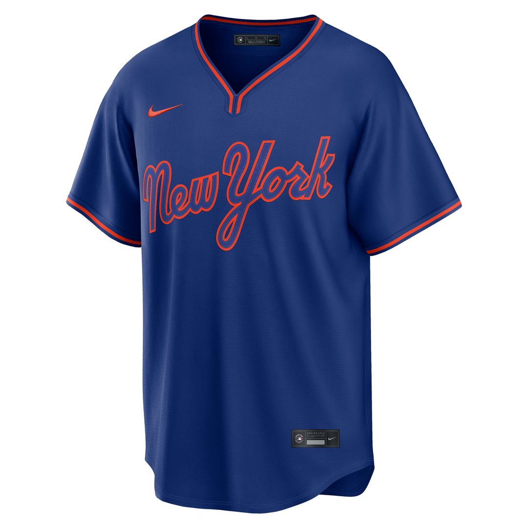 New York Mets Juan Soto Nike Road Replica Jersey - Gray