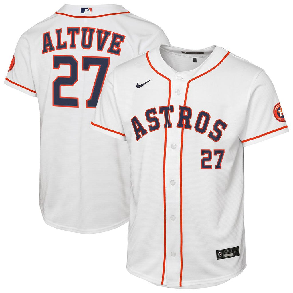 Houston Astros Jose Altuve Nike Youth Home Stadium Jersey - White