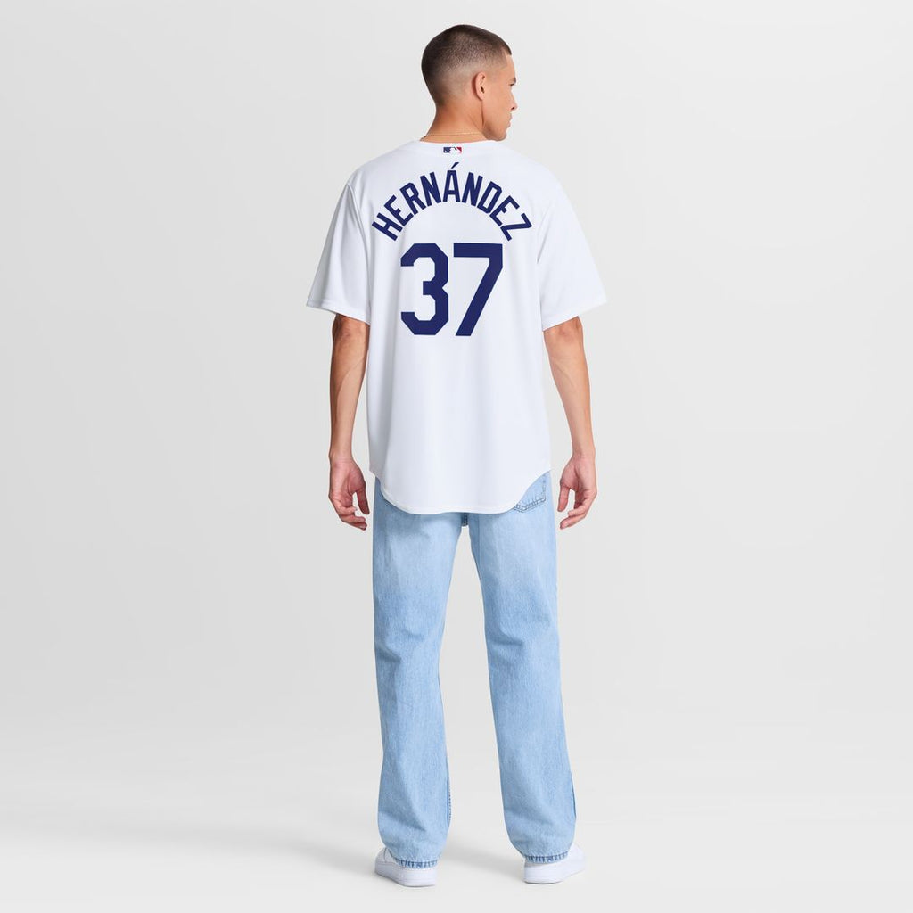 Los Angeles Dodgers Teoscar Hernández Nike Home Replica Jersey - White