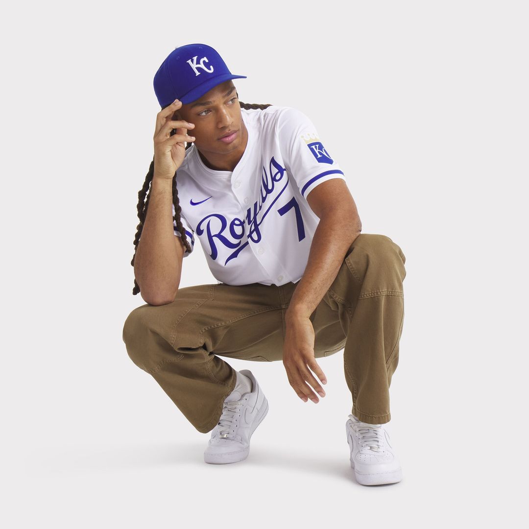 Kansas City Royals Bobby Witt Jr. Nike Home Limited Player Jersey - White