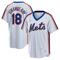 New York Mets Darryl Strawberry Nike Home Cooperstown Player Jersey - White