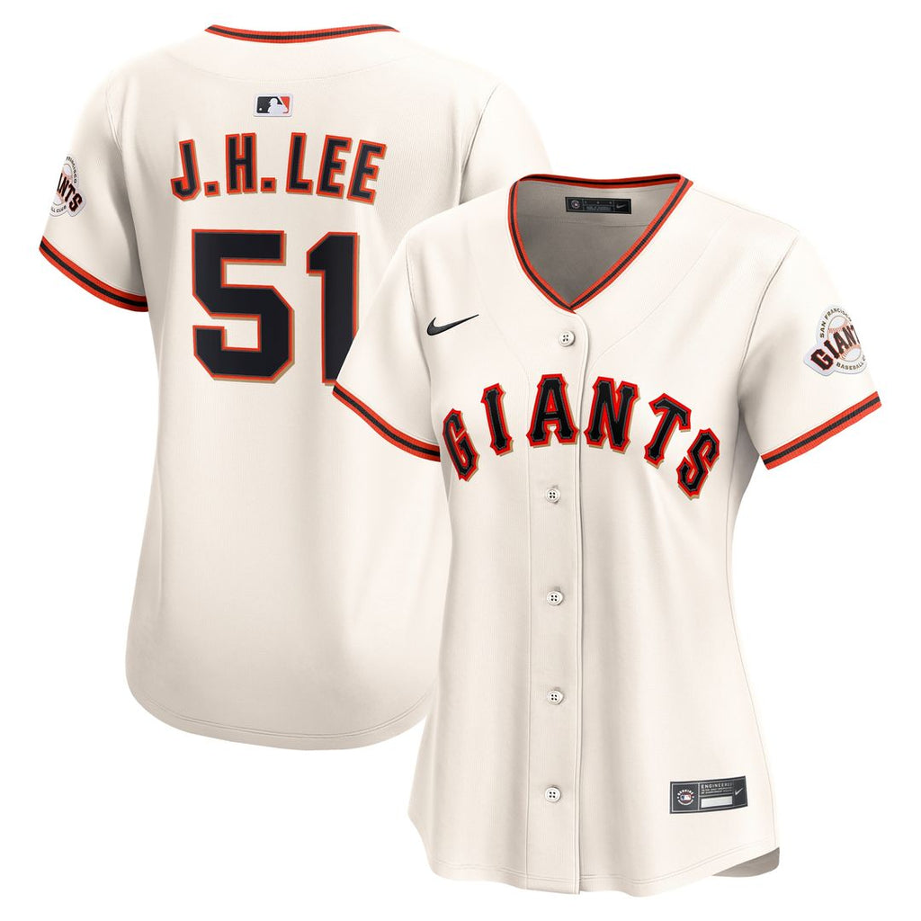 San Francisco Giants Jung Hoo Lee Nike Women's Home Limited Jersey - Cream