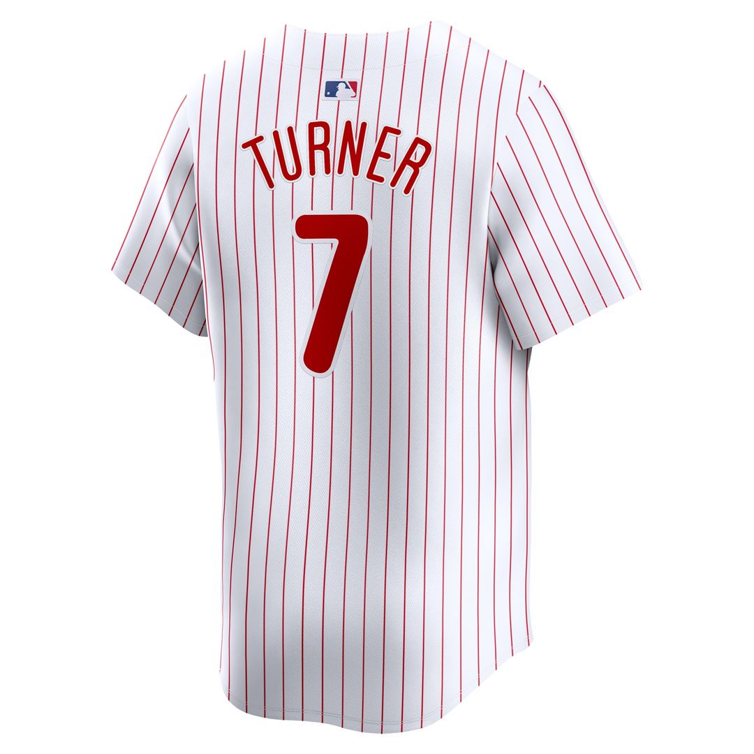 Philadelphia Phillies Trea Turner Nike Youth Home Limited Player Jersey - White