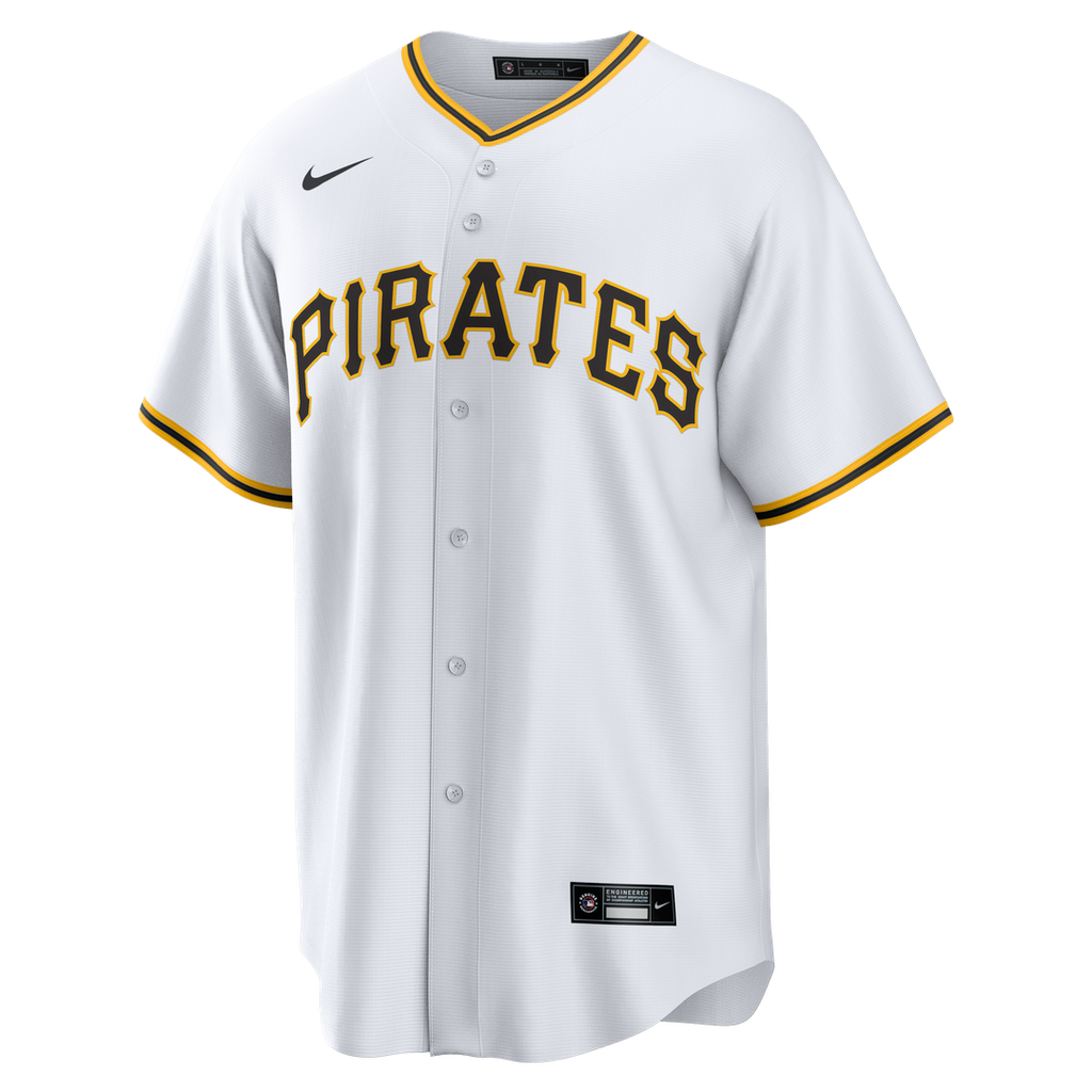 Pittsburgh Pirates Nike Home Big & Tall Replica Jersey - White