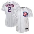 Chicago Cubs Nico Hoerner Nike Youth Home Replica Jersey - White