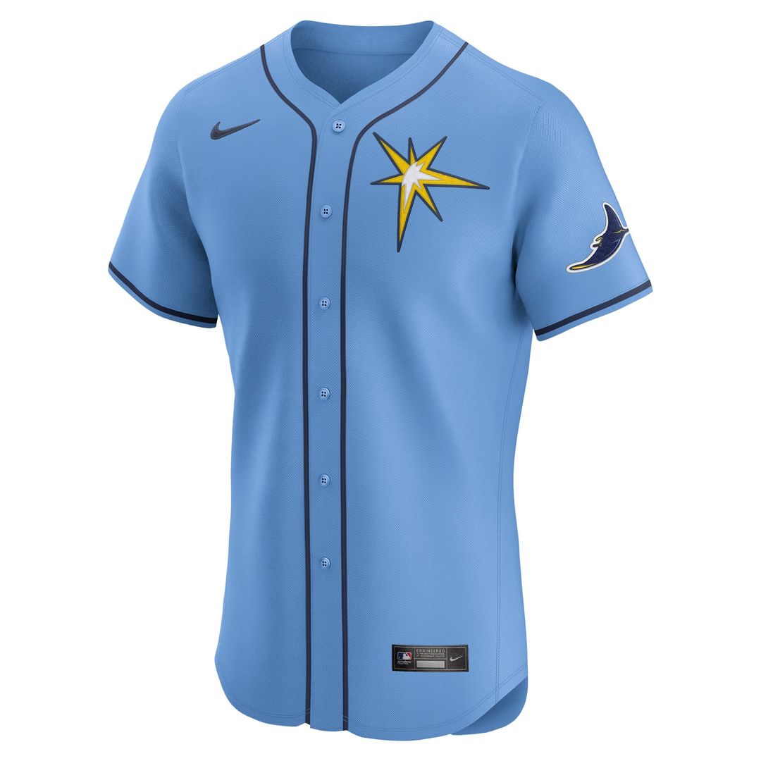 Tampa Bay Rays Nike Home Elite Jersey - White