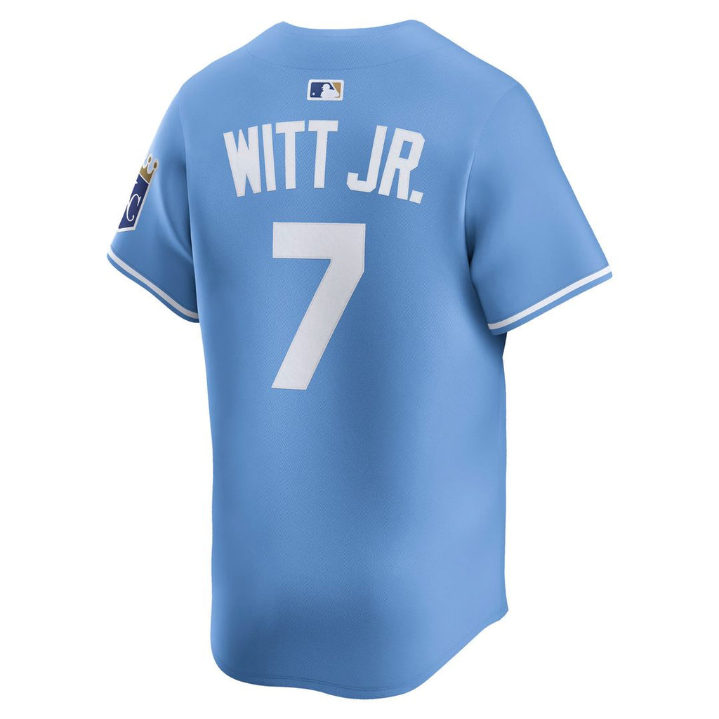 Kansas City Royals Bobby Witt Jr. Nike Alternate Limited Player Jersey - Light Blue