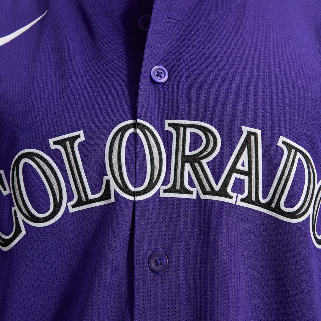 Colorado Rockies Nike Alternate Limited Jersey - Purple