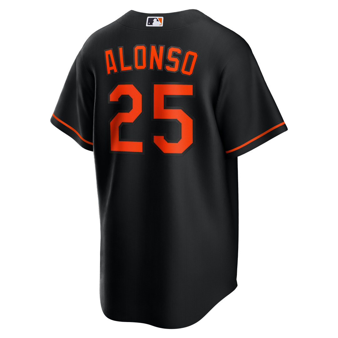 Baltimore Orioles Pete Alonso Nike Alternate Replica Jersey - Black