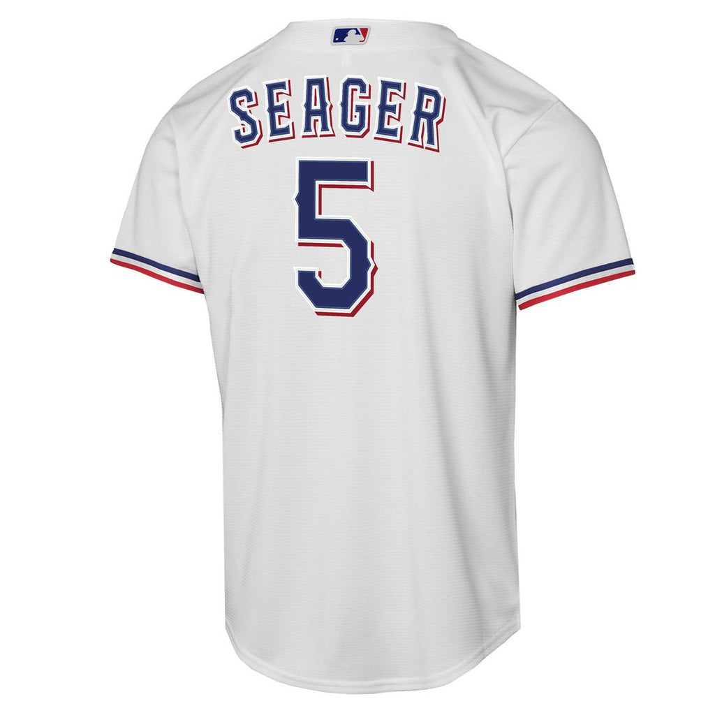 Texas Rangers Corey Seager Nike Youth Home Replica Player Jersey - White