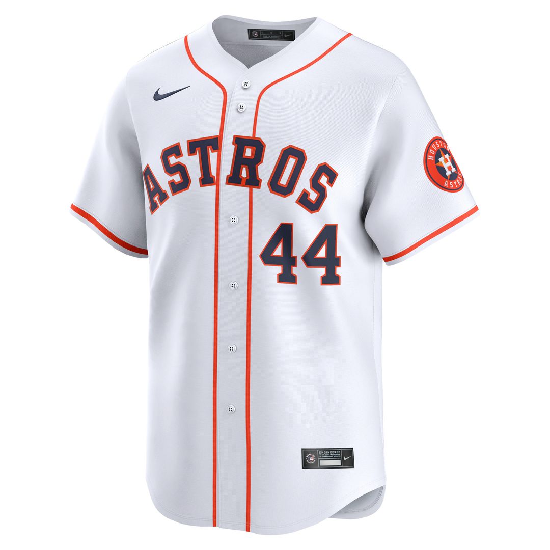 Houston Astros Yordan Alvarez Nike Home Limited Player Jersey - White