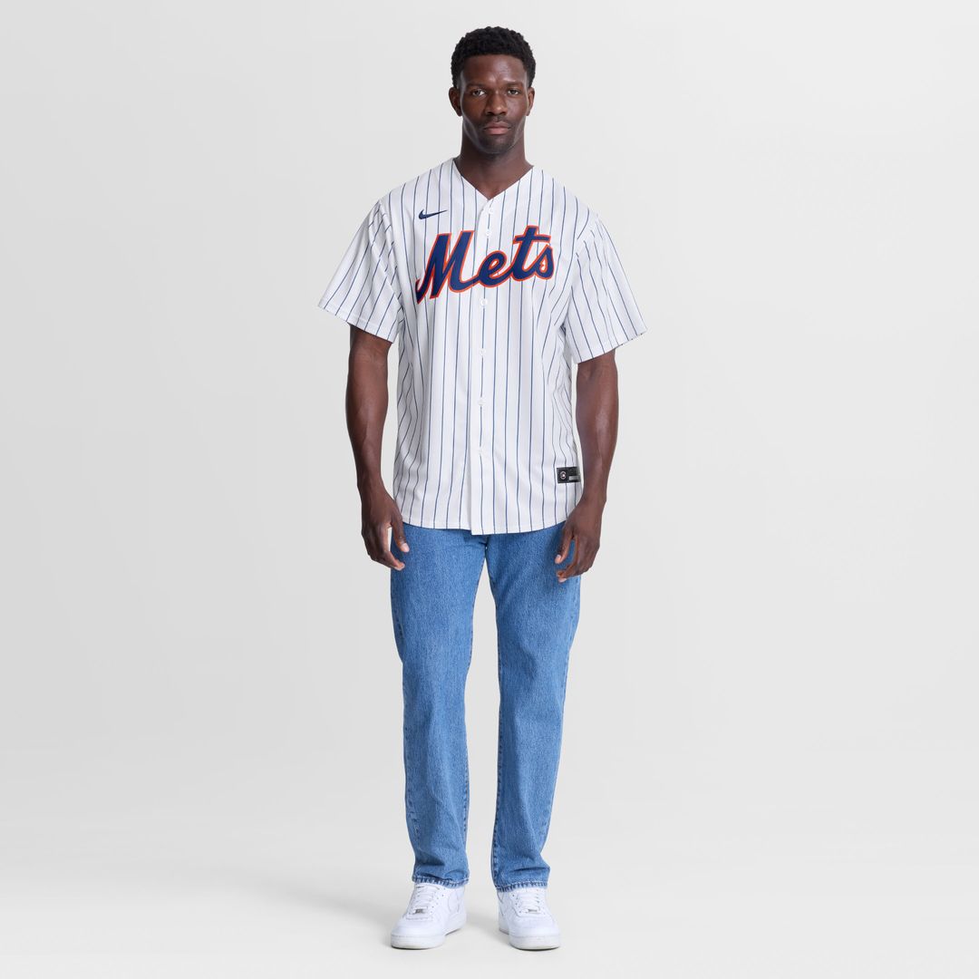 New York Mets Dedniel Núñez Nike Home Replica Jersey - White